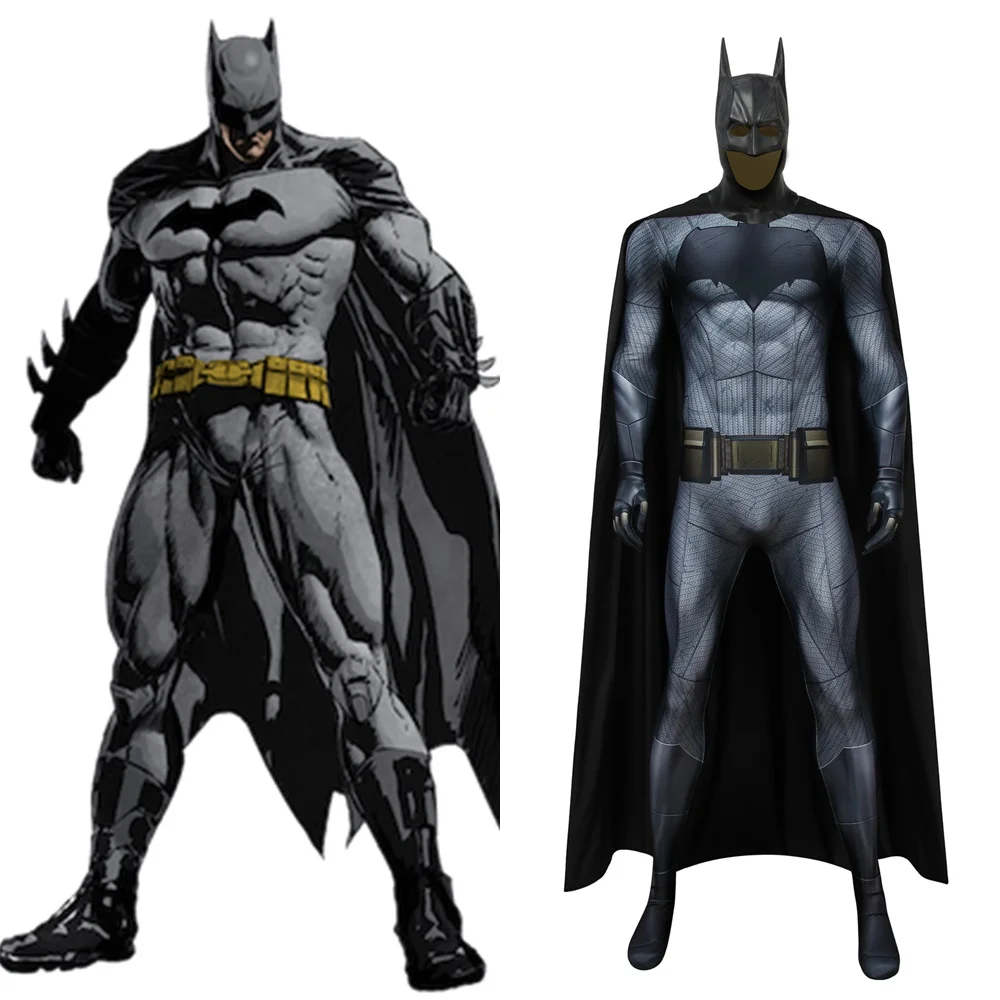 Batman Costume Cosplay Suit with Cloak Bruce Wayne Batman v Superman Dawn of Justice 3D Printed
Batman Costume Cosplay Suit with Cloak Bruce Wayne Batman v Superman Dawn of Justice 3D Printed