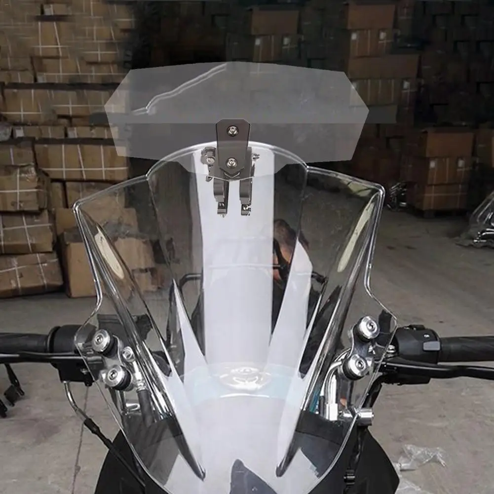 Windshield Model Motorcycle Universal Airflow Adjustable Bolt-On Variable Spoiler Windscreen for Suzuki DL250 for V-Strom DL650
Windshield Model Motorcycle Universal Airflow Adjustable Bolt-On Variable Spoiler Windscreen for Suzuki DL250 for V-Strom DL650
