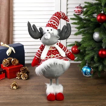 Interior doll "Moosie in a fur coat with winter patterns" 56x19x20 cm 4166981
Interior doll "Moosie in a fur coat with winter patterns" 56x19x20 cm 4166981