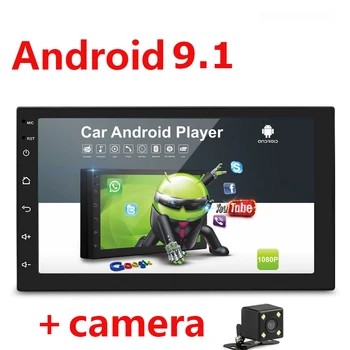 7" 2G + 16G ROM 2 Din Car MP4 MP5 Player HD Android 9.1 Touch Screen Multimedia Radio 2Din GPS Navigation Wifi FM with camera
7" 2G + 16G ROM 2 Din Car MP4 MP5 Player HD Android 9.1 Touch Screen Multimedia Radio 2Din GPS Navigation Wifi FM with camera