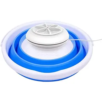 Folding Bucket Washing Machine Ultrasonic Turbine Mini Portable Dormitory Socks Underwear Cleaning Artifact
Folding Bucket Washing Machine Ultrasonic Turbine Mini Portable Dormitory Socks Underwear Cleaning Artifact