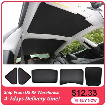 Car Front Glass Sunshade Car Roof Skylight Sun Visor Interior Protection Sunshade For Tesla Model 3 Windshield Sun Shade
Car Front Glass Sunshade Car Roof Skylight Sun Visor Interior Protection Sunshade For Tesla Model 3 Windshield Sun Shade