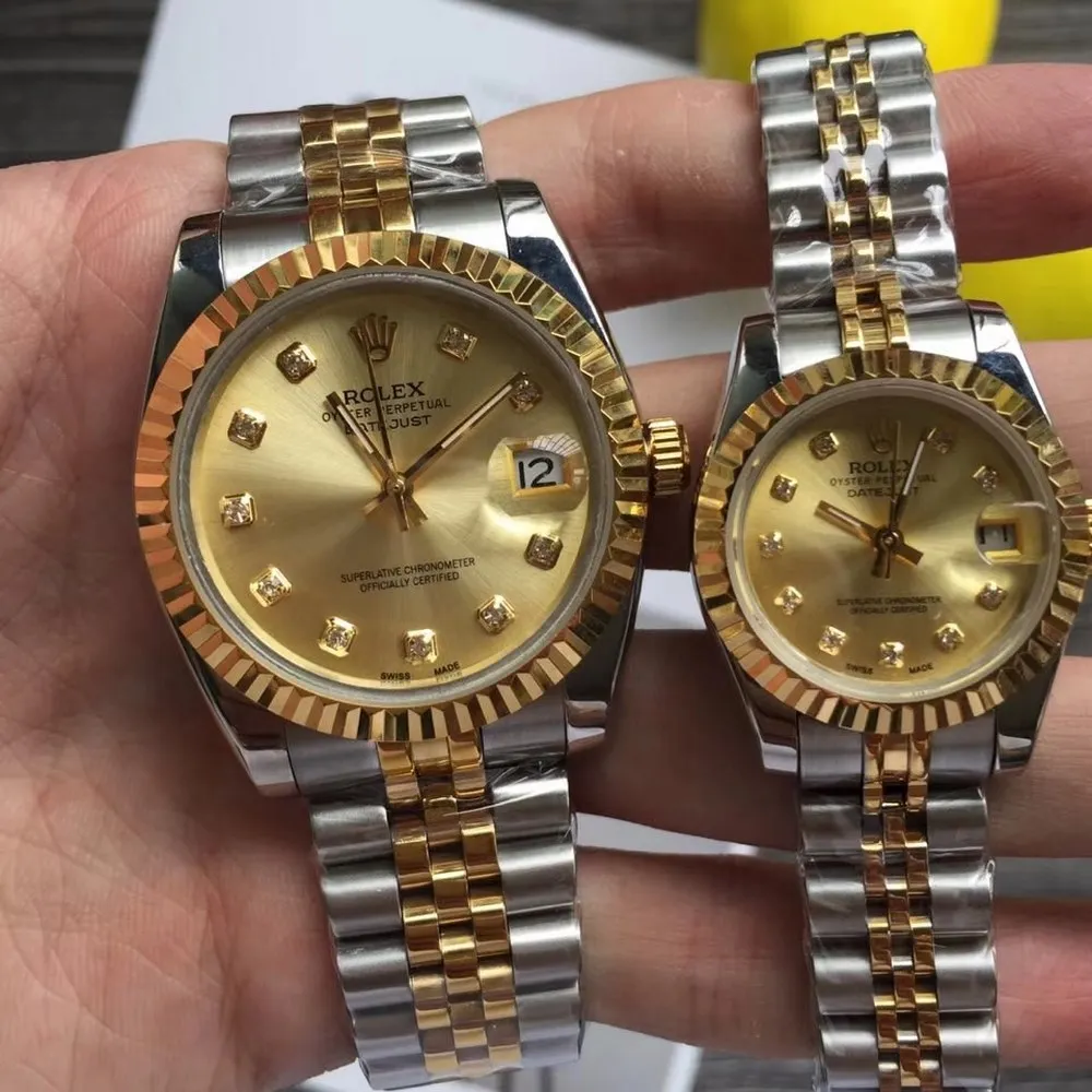 18K Gold Datejust- man 36mm & women 28mm Automatic mechanical sweeping watch fashion AAA Glide smooth second hand 22
18K Gold Datejust- man 36mm & women 28mm Automatic mechanical sweeping watch fashion AAA Glide smooth second hand 22