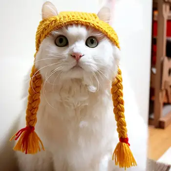 Cat Dog Puppy Animal Christmas Hat Knitted Cap Cute Cartoon Handmade Dog Cat Hat Animal Party Costume Cap Pet Decor Accessory 
Cat Dog Puppy Animal Christmas Hat Knitted Cap Cute Cartoon Handmade Dog Cat Hat Animal Party Costume Cap Pet Decor Accessory