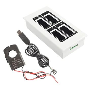 AC Single Digital Panel Voltmeter Current Meter TTL 220V 100A LED Voltage Watt Meter With Split USB Cable
AC Single Digital Panel Voltmeter Current Meter TTL 220V 100A LED Voltage Watt Meter With Split USB Cable