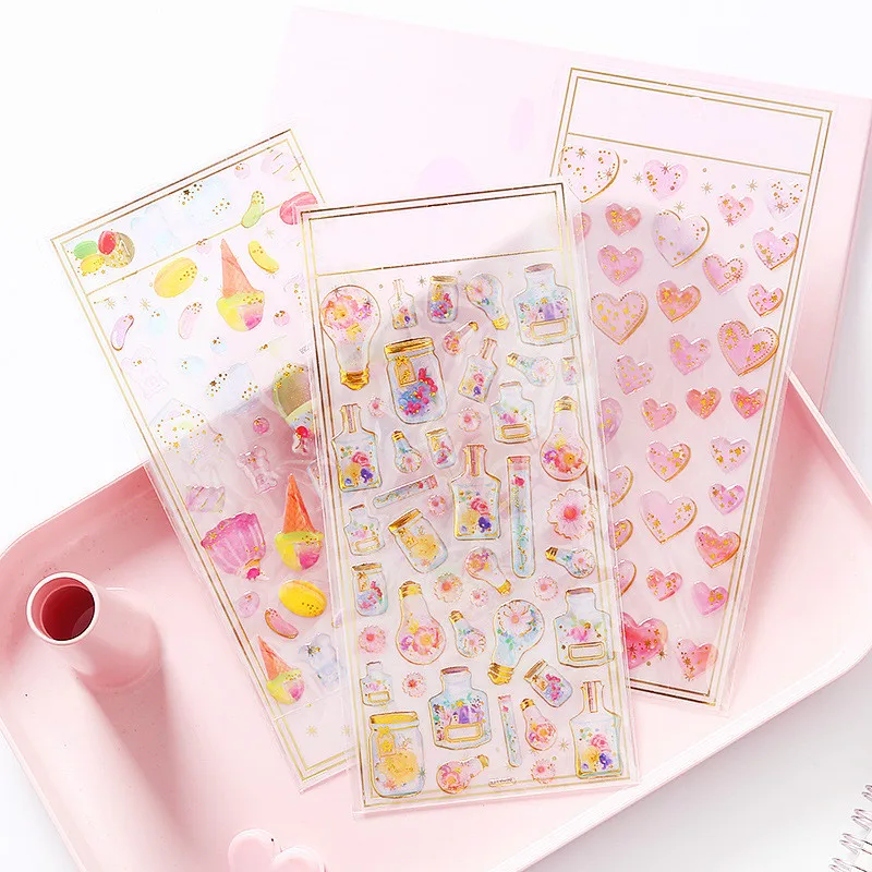 Glue Crystal Sticker Gold Stamping Transparent Three-dimensional Decoration Handbook Mobile Phone Sticker Mate
Glue Crystal Sticker Gold Stamping Transparent Three-dimensional Decoration Handbook Mobile Phone Sticker Mate