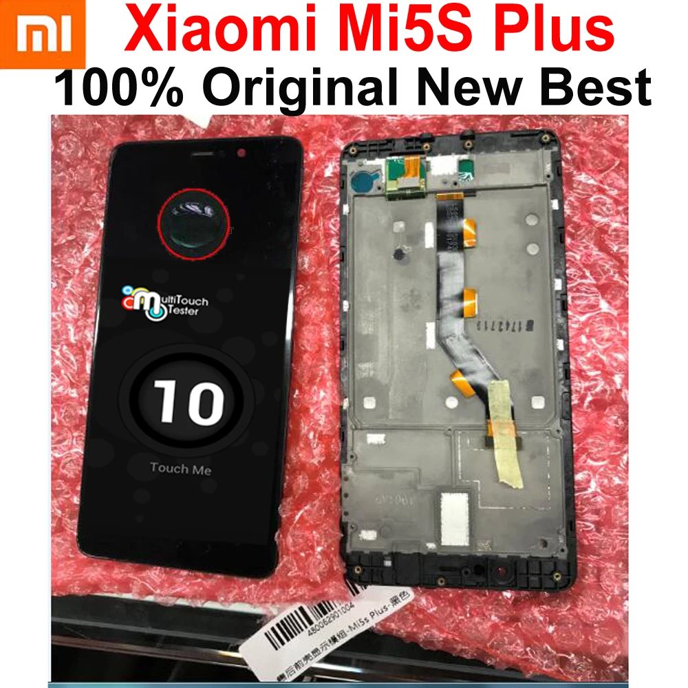 Original New Xiaomi Mi5S Plus Mi 5S Plus Glass Sensor IPS LCD display 10 Touch Panel Screen Digitizer Assembly with frame
Original New Xiaomi Mi5S Plus Mi 5S Plus Glass Sensor IPS LCD display 10 Touch Panel Screen Digitizer Assembly with frame