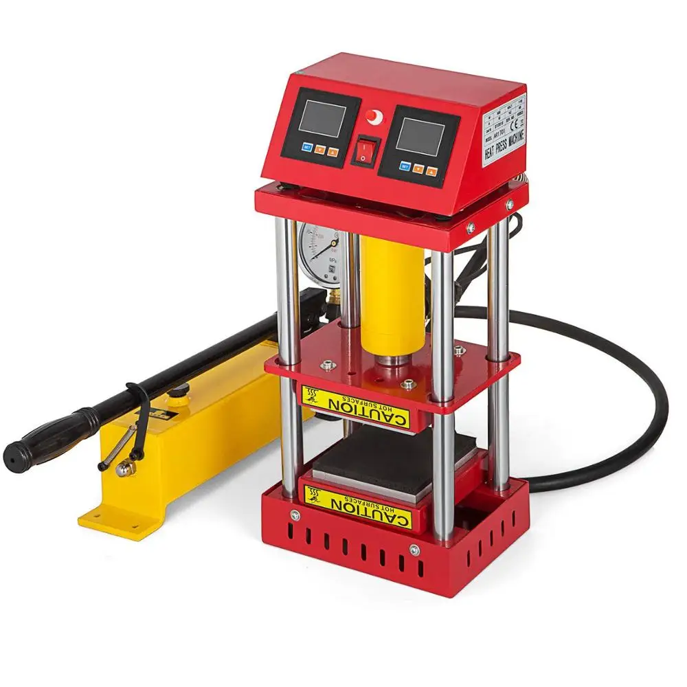 AR1701 rosin press portable 5ton pressure 4.7''x4.7'' dual heat plates heat press machine
AR1701 rosin press portable 5ton pressure 4.7''x4.7'' dual heat plates heat press machine
