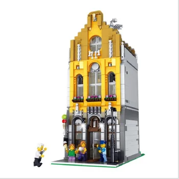 Build small particle blocks street series Creative ice cream shop Building blocks for children
Build small particle blocks street series Creative ice cream shop Building blocks for children