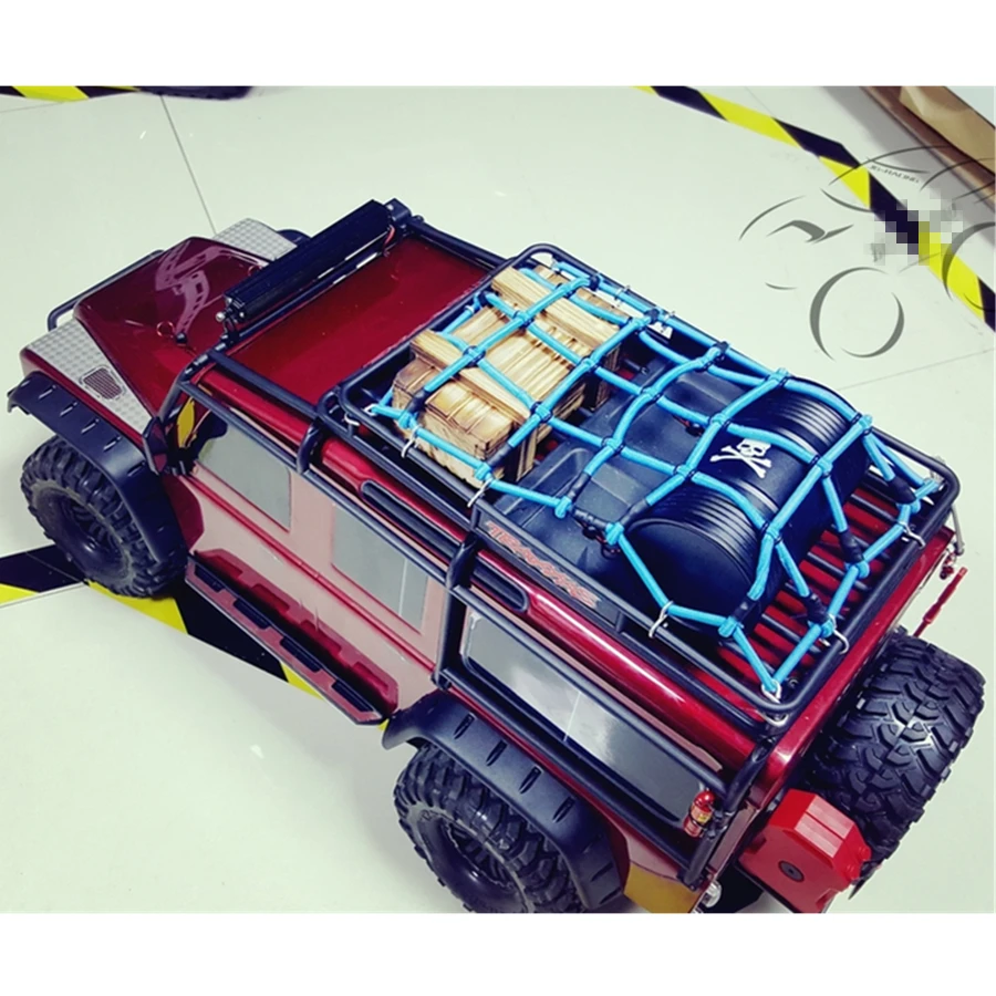 Traxxas Trx4 Body Roof Rack Decoration Baggage Net For 1/10 Scale Rc Toy Model Cars AXIAL SCX10 II 90046 4WD D90
Traxxas Trx4 Body Roof Rack Decoration Baggage Net For 1/10 Scale Rc Toy Model Cars AXIAL SCX10 II 90046 4WD D90