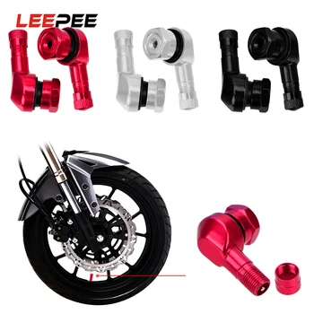 LEEPEE 1 pair Aluminum Motorcycle Valve Stem Tire Tubeless Valve Stems Tire Accessories 11.3mm 90 Degree Angle Wheel
LEEPEE 1 pair Aluminum Motorcycle Valve Stem Tire Tubeless Valve Stems Tire Accessories 11.3mm 90 Degree Angle Wheel