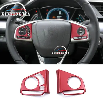Fit For Honda Civic 16-19 2pcs Red Steering Wheel Button Switch Frame Cover Trim
Fit For Honda Civic 16-19 2pcs Red Steering Wheel Button Switch Frame Cover Trim