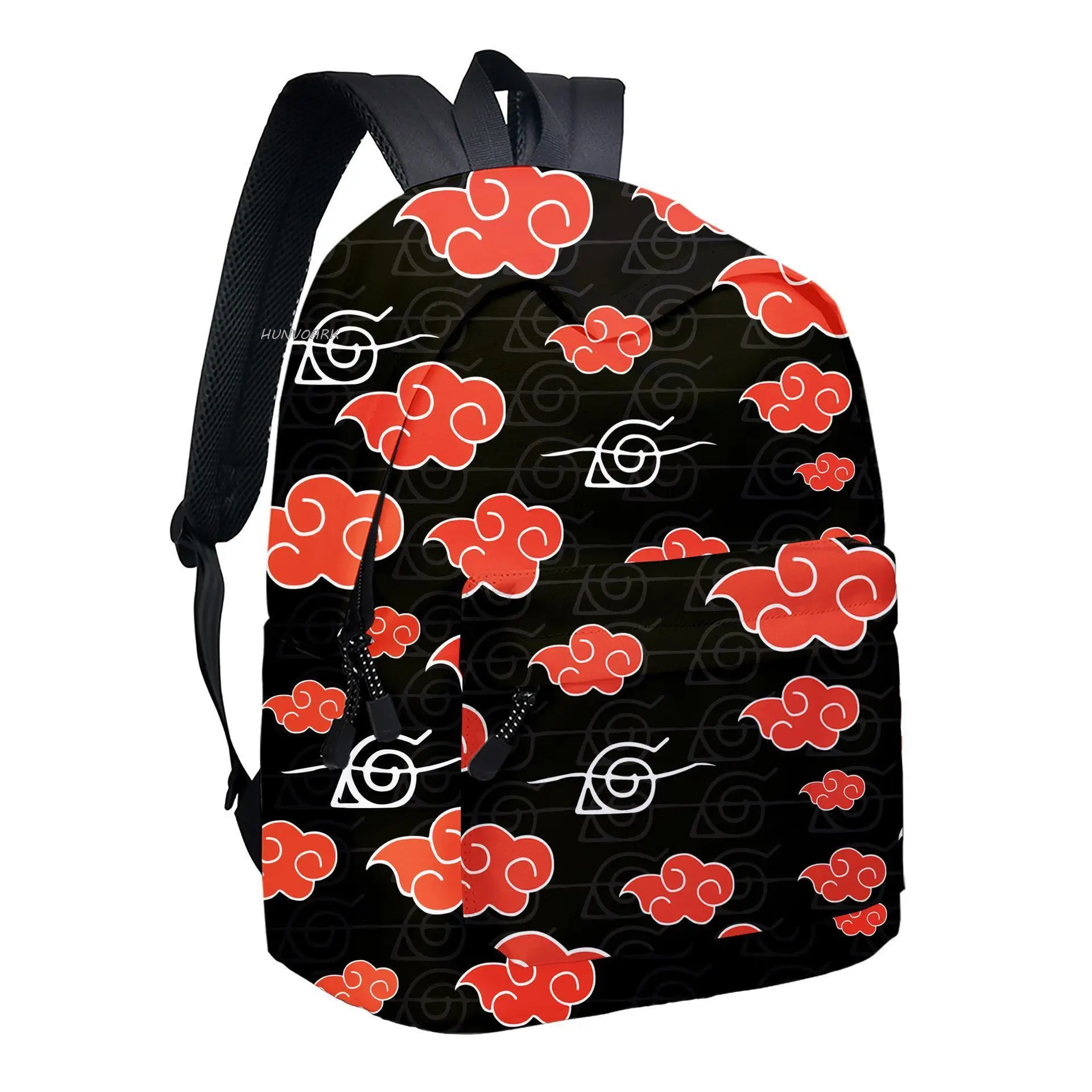 Рюкзак Шаринган Akatsuki Itachi для мальчиков и девочек вместительная школьная сумка