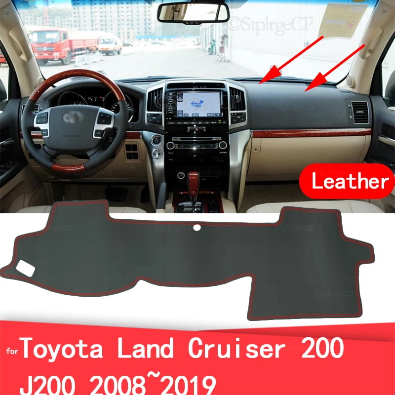 Leather Dashmat Dashboard Cover Pad Dash Mat Carpet Car-Styling accessories for Toyota Land Cruiser Prado 120 J120 2003~2009
Leather Dashmat Dashboard Cover Pad Dash Mat Carpet Car-Styling accessories for Toyota Land Cruiser Prado 120 J120 2003~2009