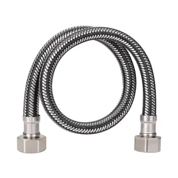 Metal Woven Hose High Pressure Soft Water Pipe 1/4 Compression Thread Connector for Home Bathroom Kitchen Use Supplies
Metal Woven Hose High Pressure Soft Water Pipe 1/4 Compression Thread Connector for Home Bathroom Kitchen Use Supplies