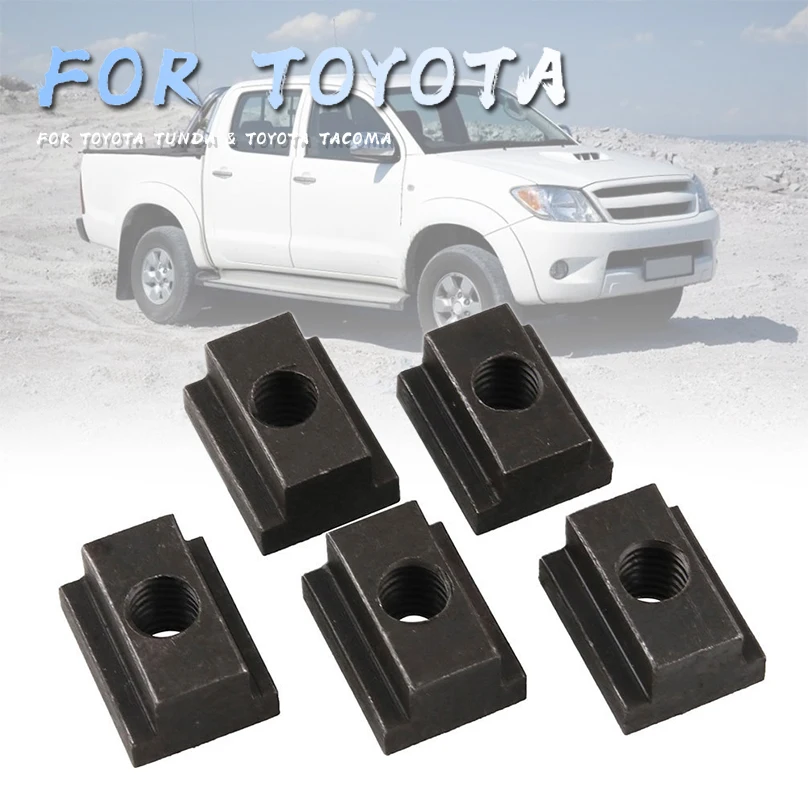Bolt Dropper Bed Rail Cleat T Slot Nuts for Toyota with 3/8"-16 Thread Mount Extra Custom Cleats Tie Downs D-rings Bike Rack
Bolt Dropper Bed Rail Cleat T Slot Nuts for Toyota with 3/8"-16 Thread Mount Extra Custom Cleats Tie Downs D-rings Bike Rack