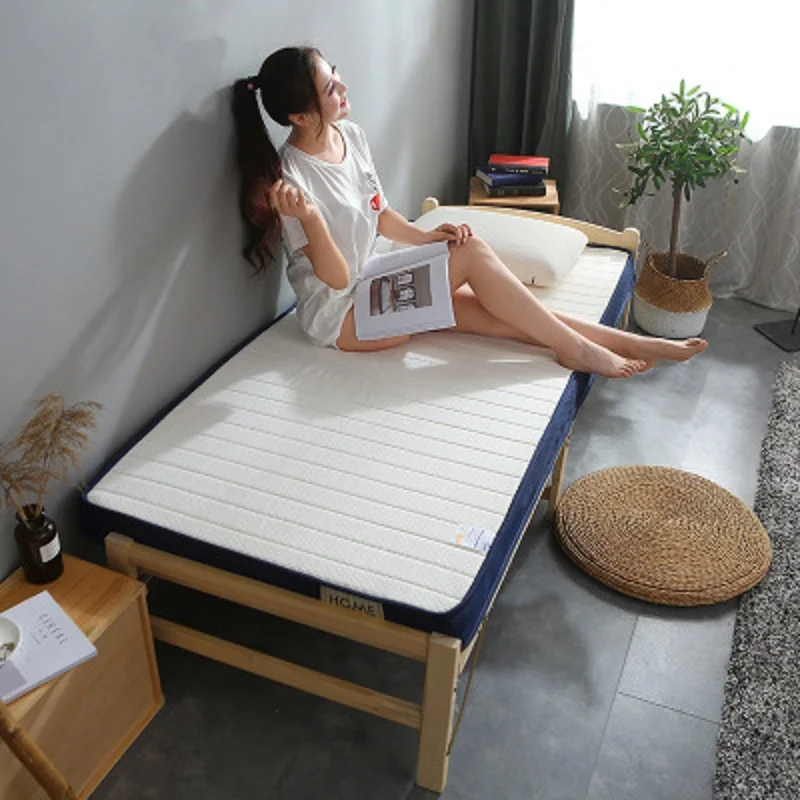 natural Thai latex mattress 9cm and 5cm Single double size Memory foam filling stereoscopic student dormitory Tatami
natural Thai latex mattress 9cm and 5cm Single double size Memory foam filling stereoscopic student dormitory Tatami