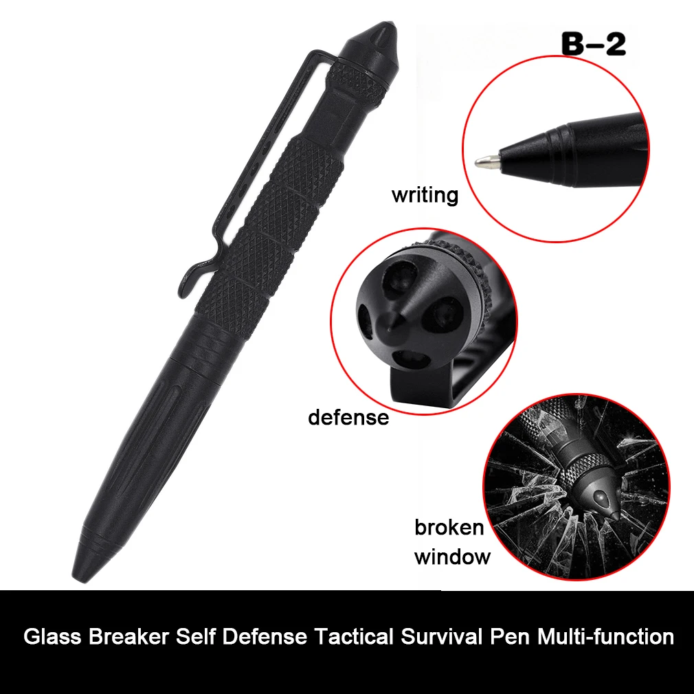 LESHP Practical tactical pencil Glass Breaker Self Defense Tactical Survival Pen Multi-function Camping Tool for Writing
LESHP Practical tactical pencil Glass Breaker Self Defense Tactical Survival Pen Multi-function Camping Tool for Writing
