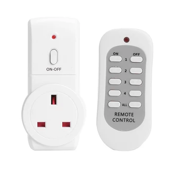 UK Plug Classic Colors and Simple Durable Design House Power Outlet Light ON/OFF Switch Socket Wireless Remote Control
UK Plug Classic Colors and Simple Durable Design House Power Outlet Light ON/OFF Switch Socket Wireless Remote Control