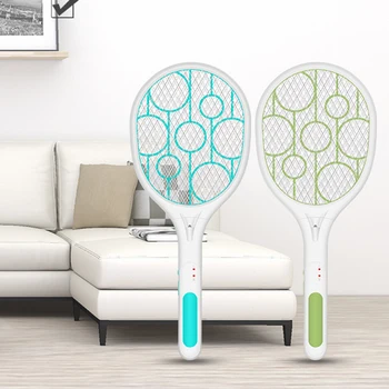 3 Layers Net Electric Swatter Pest Control Bug Safe Home USB Rechargeable Electric Fly Swatter Leak Resistance Adjustable ABS
3 Layers Net Electric Swatter Pest Control Bug Safe Home USB Rechargeable Electric Fly Swatter Leak Resistance Adjustable ABS