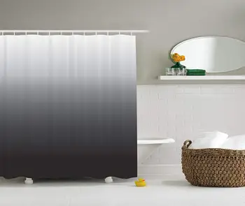 Home Decorations Art by Ombre Colorful Design White Gray Black Polyester Fabric Shower Curtain Sets with Hooks Creative Bathroom
Home Decorations Art by Ombre Colorful Design White Gray Black Polyester Fabric Shower Curtain Sets with Hooks Creative Bathroom