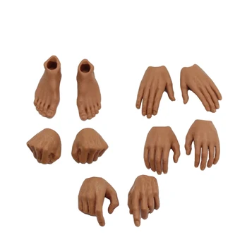 10x 1/6 Scale Male 4 pairs Hand and 1 pair Feet Types Garage Kits For 12'' Action Figures Bodies Bulk Sale Doll Accessories
10x 1/6 Scale Male 4 pairs Hand and 1 pair Feet Types Garage Kits For 12'' Action Figures Bodies Bulk Sale Doll Accessories