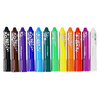 12 Pcs Rotating Crayons Markers Non-toxic Washable Crayon Painting Stick Easy Clean 
12 Pcs Rotating Crayons Markers Non-toxic Washable Crayon Painting Stick Easy Clean
