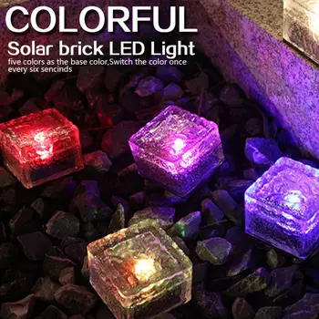 Solar Landscape LED Light Solar Ice Cube Light Brick Rock Light Frosted Glass Light For Garden Path Terrace Outdoor Paving Stone
Solar Landscape LED Light Solar Ice Cube Light Brick Rock Light Frosted Glass Light For Garden Path Terrace Outdoor Paving Stone