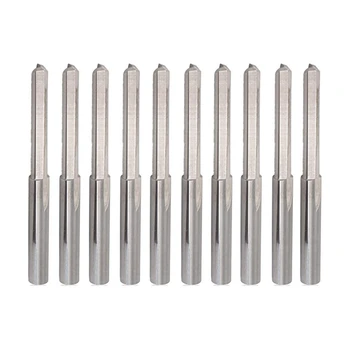 10PCS 3.175mm Shank Dia. Double Edged Tungsten Steel Milling Cutter 2 Flutes CNC Cutting Tungsten Steel Straight Slot Bit, Flute
10PCS 3.175mm Shank Dia. Double Edged Tungsten Steel Milling Cutter 2 Flutes CNC Cutting Tungsten Steel Straight Slot Bit, Flute