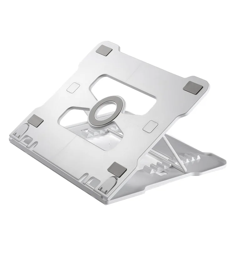 Laptop Stand 6 Heights Adjustable Cooling Pad Desktop Tablets Holder Book Bracket Multifunction Use for MacBook/IPad
Laptop Stand 6 Heights Adjustable Cooling Pad Desktop Tablets Holder Book Bracket Multifunction Use for MacBook/IPad