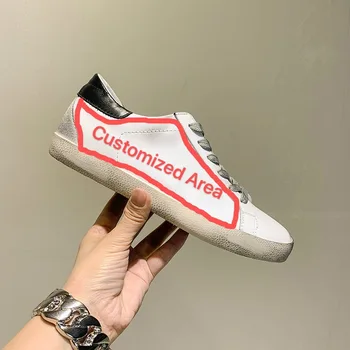 Customized White Shoes Big Sizes 2020 Spring New Fashion Women Sneakers Genuine Leather Trainers White Shoes Men's Sneakers
Customized White Shoes Big Sizes 2020 Spring New Fashion Women Sneakers Genuine Leather Trainers White Shoes Men's Sneakers