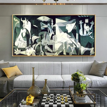 Guernica By Picasso Canvas Paintings Reproductions Famous Canvas Wall Art Posters And Prints Picasso Pictures Home Wall Decor 
Guernica By Picasso Canvas Paintings Reproductions Famous Canvas Wall Art Posters And Prints Picasso Pictures Home Wall Decor