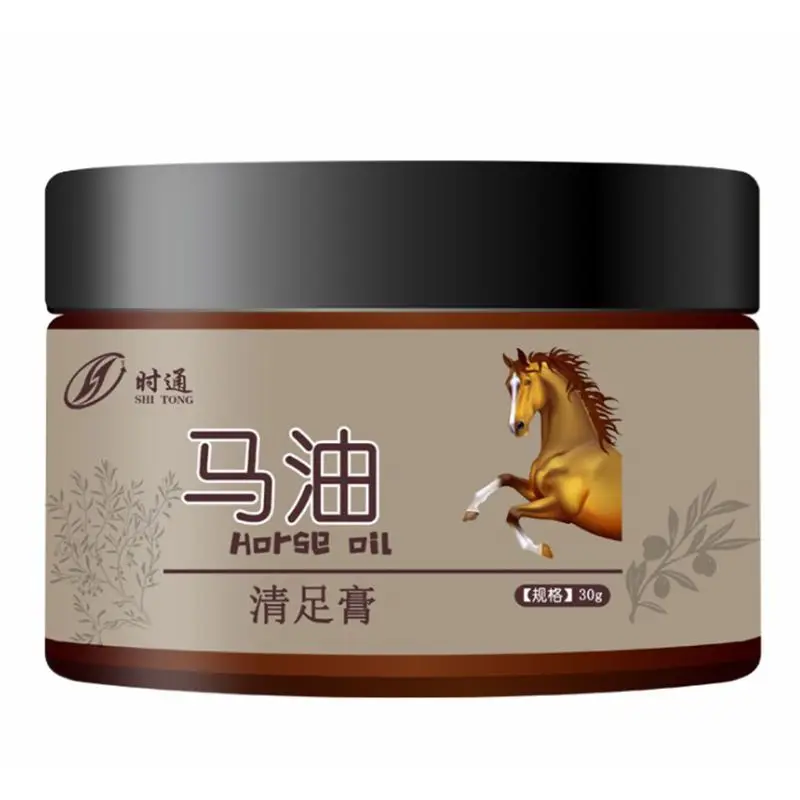 30g Horse Oil Foot Cream Skin Repair Moisturizing Beriberi Treatment Ointment
30g Horse Oil Foot Cream Skin Repair Moisturizing Beriberi Treatment Ointment
