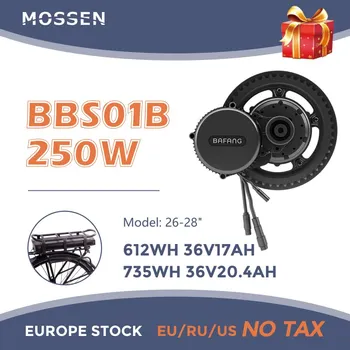 BAFANG Mid Drive Motor BBS01B 36V250W 8FUN Electric Bicycle motor Conversion Kit with Rear Rack Battery and TFT LCD Display
BAFANG Mid Drive Motor BBS01B 36V250W 8FUN Electric Bicycle motor Conversion Kit with Rear Rack Battery and TFT LCD Display