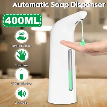 400ML Soap Dispenser Automatic Infrared Induction Intelligent Sensor Touchless Auto Foam Hand Washing Home Office Bathroom Wash
400ML Soap Dispenser Automatic Infrared Induction Intelligent Sensor Touchless Auto Foam Hand Washing Home Office Bathroom Wash