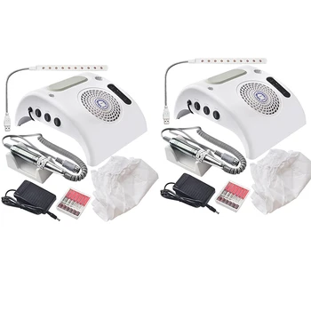 Electric Nail Drill 45W 30000 Rotary Drill Mobile Phone Nail Vacuum Cleaner Vacuum Lamp 3 in 1 Manicure Machine
Electric Nail Drill 45W 30000 Rotary Drill Mobile Phone Nail Vacuum Cleaner Vacuum Lamp 3 in 1 Manicure Machine