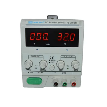 LW PS305DM 150W 5A 30V DC Power Supply Adjustable Laboratory Power Supply 
LW PS305DM 150W 5A 30V DC Power Supply Adjustable Laboratory Power Supply
