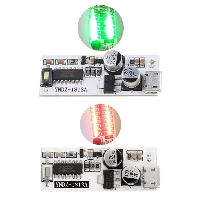 USB Mini Music Spectrum Light 2x13 LED Board Voice Control Sensitivity Adjust R2JB
USB Mini Music Spectrum Light 2x13 LED Board Voice Control Sensitivity Adjust R2JB