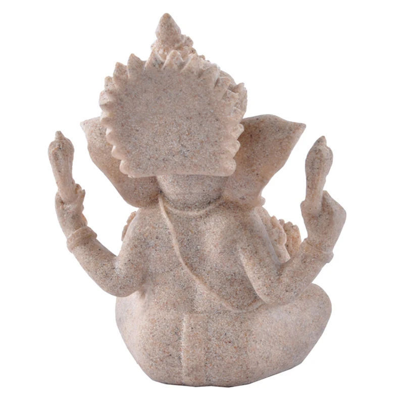 Sandstone Ganesha Elephant Elephant Buddha Collectable Figurine Figurine Sandstone Ganesha Elephant Elephant Buddha Collectable Figurine Figurine
