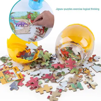 60PCS Wooden Puzzles Toys Dinosaur Eggs Puzzle Toy Superior Quality Puzzle Wood Cartoon Jigsaw Puzzles Gift For Children
60PCS Wooden Puzzles Toys Dinosaur Eggs Puzzle Toy Superior Quality Puzzle Wood Cartoon Jigsaw Puzzles Gift For Children