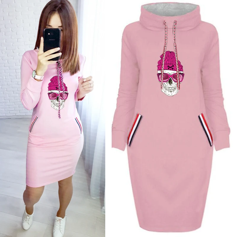 New Women Midi Bodycon Dresses Skull Print Autumn Plus Size Long Sleeve Turtleneck Casual Vintage Party Club Streetwear Vestidos
New Women Midi Bodycon Dresses Skull Print Autumn Plus Size Long Sleeve Turtleneck Casual Vintage Party Club Streetwear Vestidos