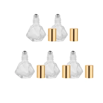 5Pcs Roll-on Bottl Glass Bottle Perfume Bottle Cosmetics Container for Trip Travel
5Pcs Roll-on Bottl Glass Bottle Perfume Bottle Cosmetics Container for Trip Travel