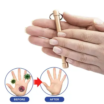 Copper Soap Roller Copper Germ Stopper Hand Roller Car Key Ring Antibacterial Rod for Adult Children
Copper Soap Roller Copper Germ Stopper Hand Roller Car Key Ring Antibacterial Rod for Adult Children
