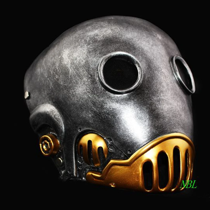 Маскарадная маска Hellboy для косплея на хэллоуин с роботом-маскарадом полностью