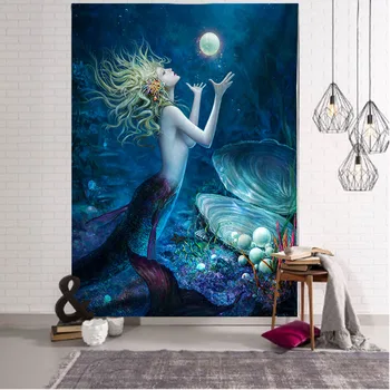 A Mermaid tapestry Indian Mandala Hippie Macrame Tapestry Wall Hanging Boho decor Psychedelic Witchcraft Tapestry
A Mermaid tapestry Indian Mandala Hippie Macrame Tapestry Wall Hanging Boho decor Psychedelic Witchcraft Tapestry