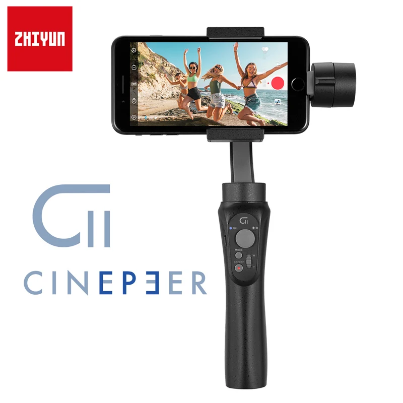 ZHIYUN CINEPEER C11 Handheld Gimbal 3-Axis Stabilizer for Smartphone PTZ Action Camera
ZHIYUN CINEPEER C11 Handheld Gimbal 3-Axis Stabilizer for Smartphone PTZ Action Camera