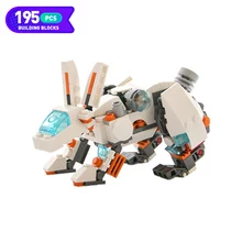 Moc Animal Mecha Rabbit Robot Mechanical Steel Armor Series Monsters Building Blocks Cute Rabbit Model Creative Mecha Boy Toy
Moc Animal Mecha Rabbit Robot Mechanical Steel Armor Series Monsters Building Blocks Cute Rabbit Model Creative Mecha Boy Toy