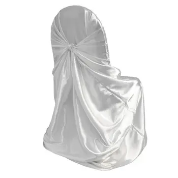 Universal Self Tie Chair Cover Wedding Event Holiday White 110x140cm 
Universal Self Tie Chair Cover Wedding Event Holiday White 110x140cm