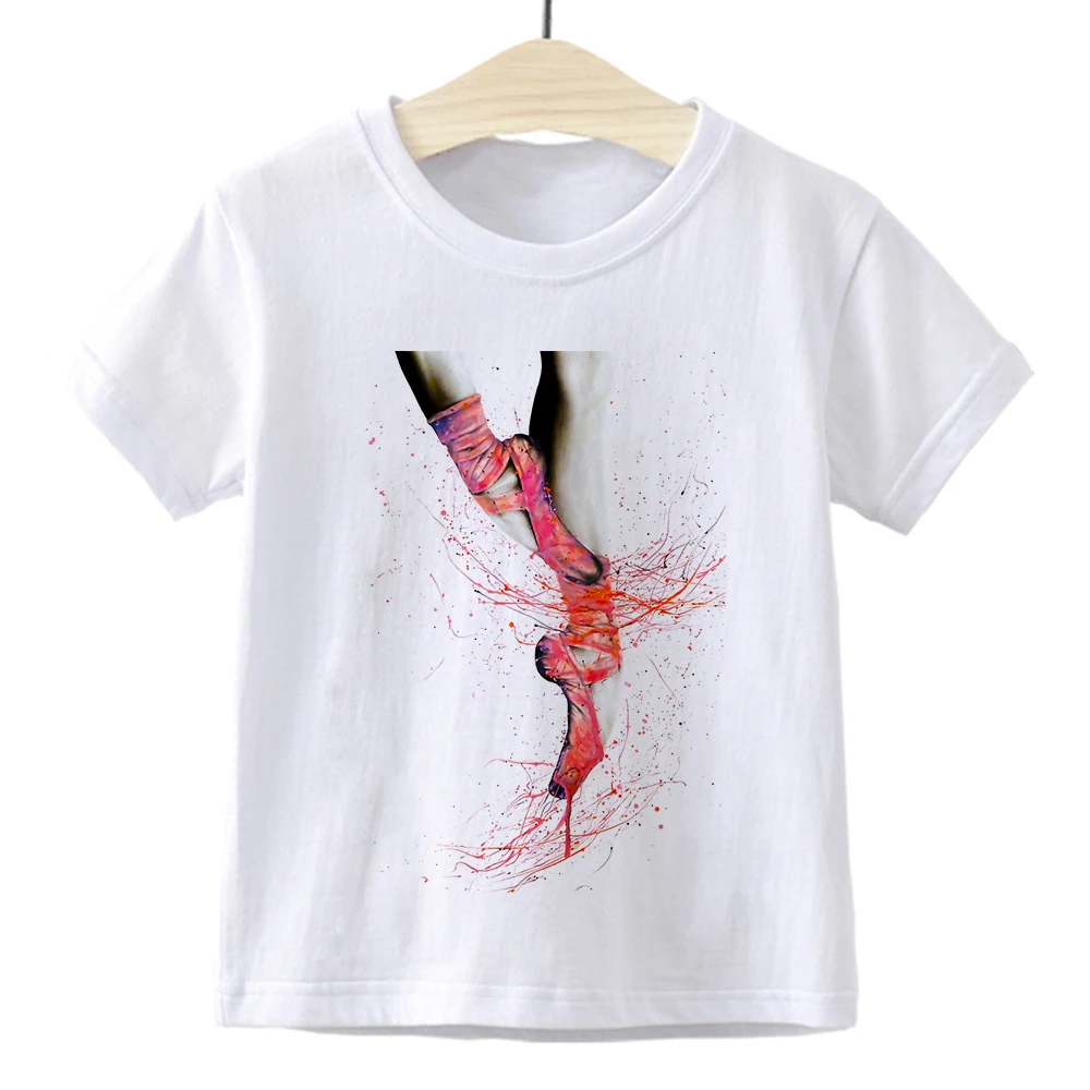 New Listing Girls T- Shirt Фђболки Ballet dancer print Children Cheap Summer Girls Clot Trendyhes Funny Casual
New Listing Girls T- Shirt Фђболки Ballet dancer print Children Cheap Summer Girls Clot Trendyhes Funny Casual