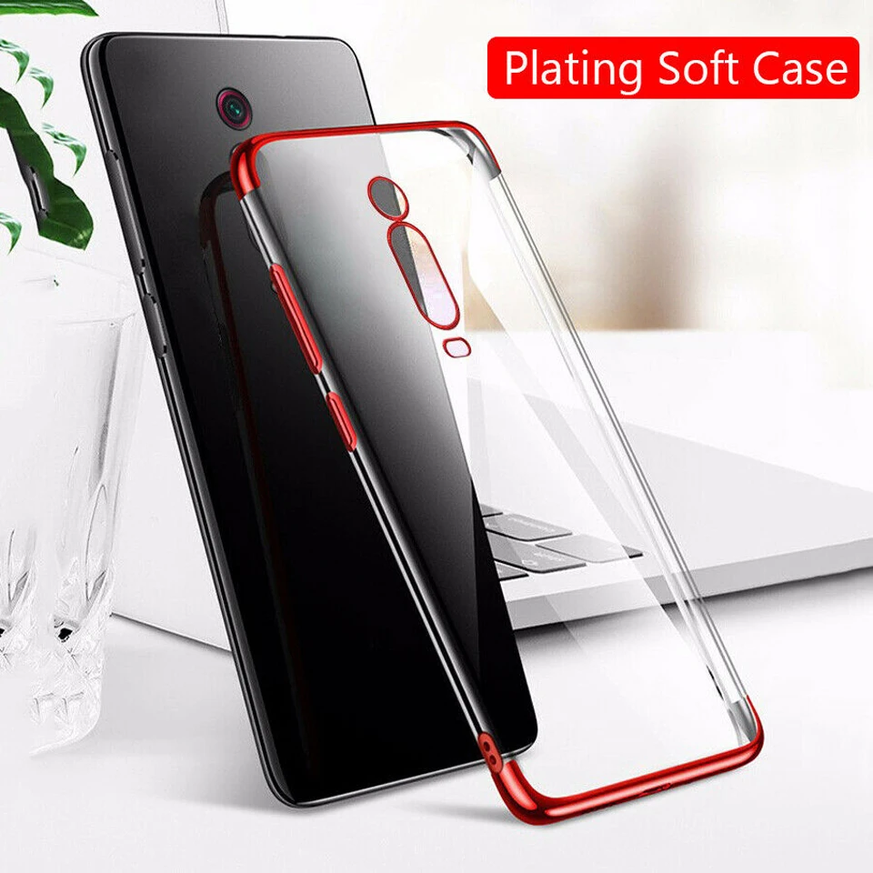 Electroplating Soft TPU Case Hybrid Silicone Cover Phone Funda for xiaoido F1 Mi Mix 2 2s 3 Max Redmi 5 Plus K20 Pro Note 4 4X | Мобильные